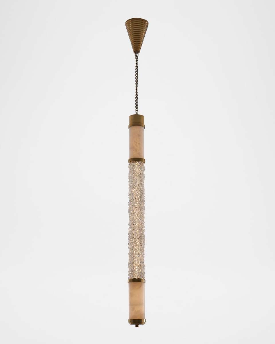 Tubo Alabaster Pendant